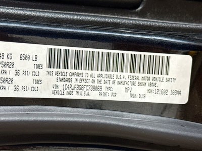 2015 Jeep Grand Cherokee Limited