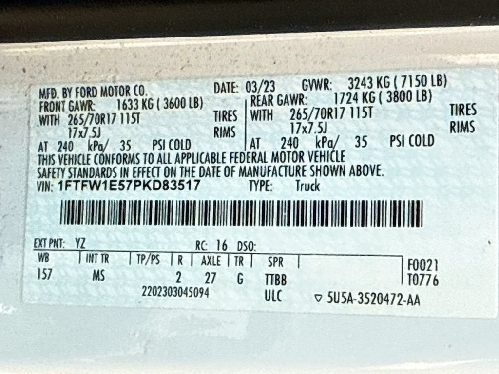 2023 Ford F-150 XL