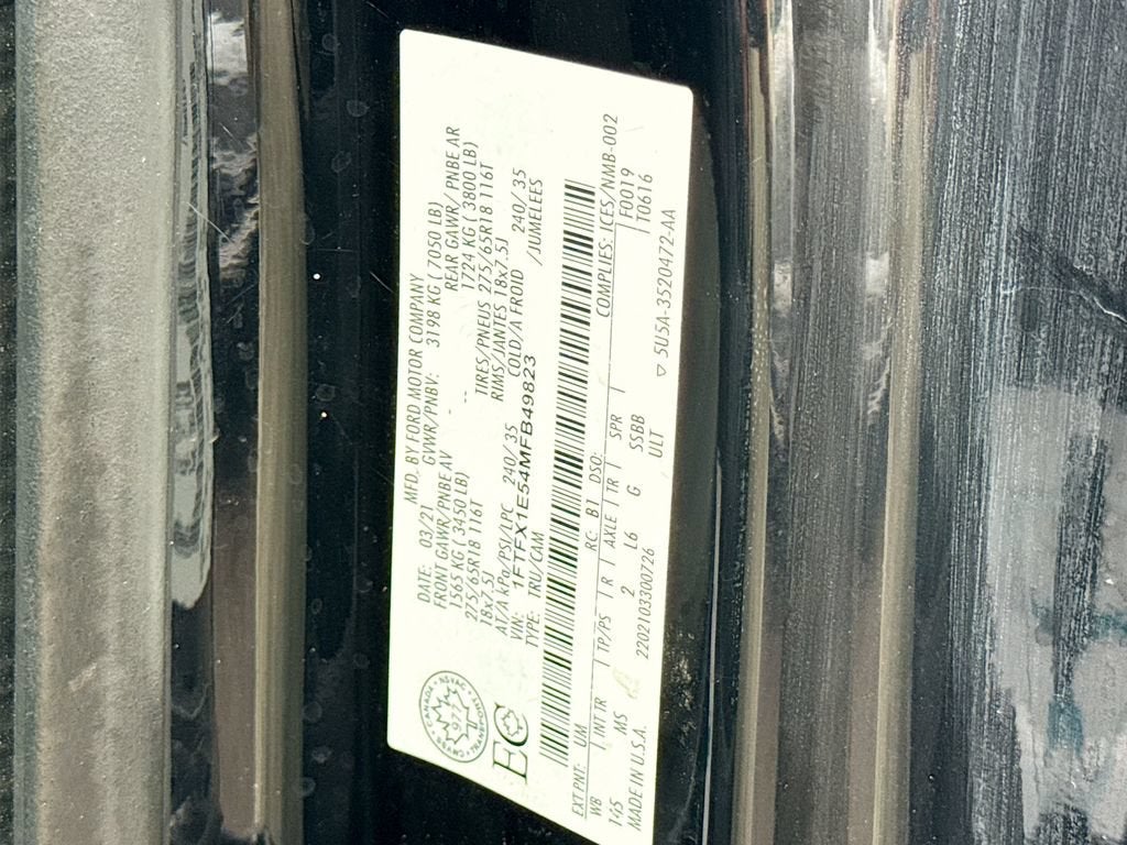 2021 Ford F-150 XLT