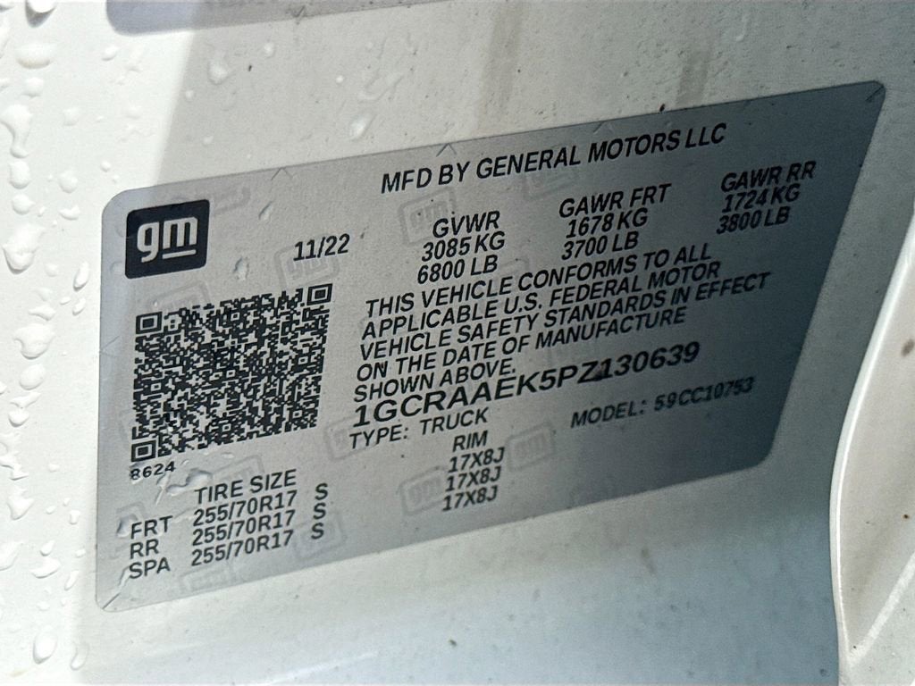 2023 Chevrolet Silverado 1500 WT