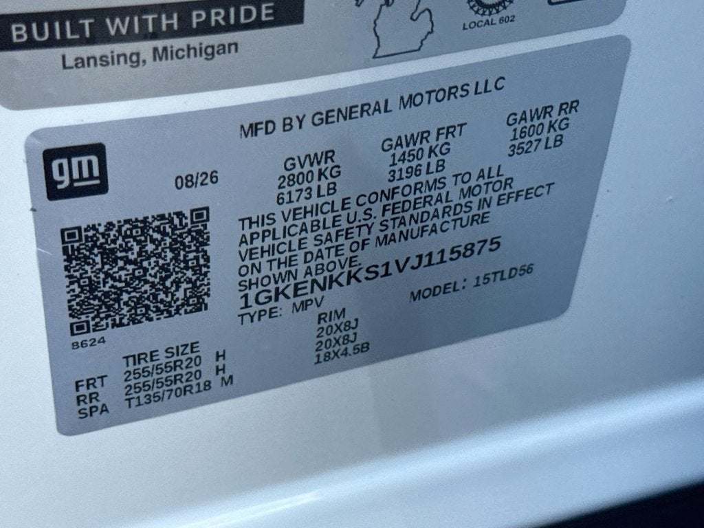 2027 GMC Acadia Elevation