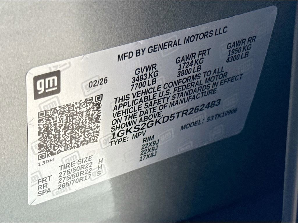 2026 GMC Yukon XL Elevation