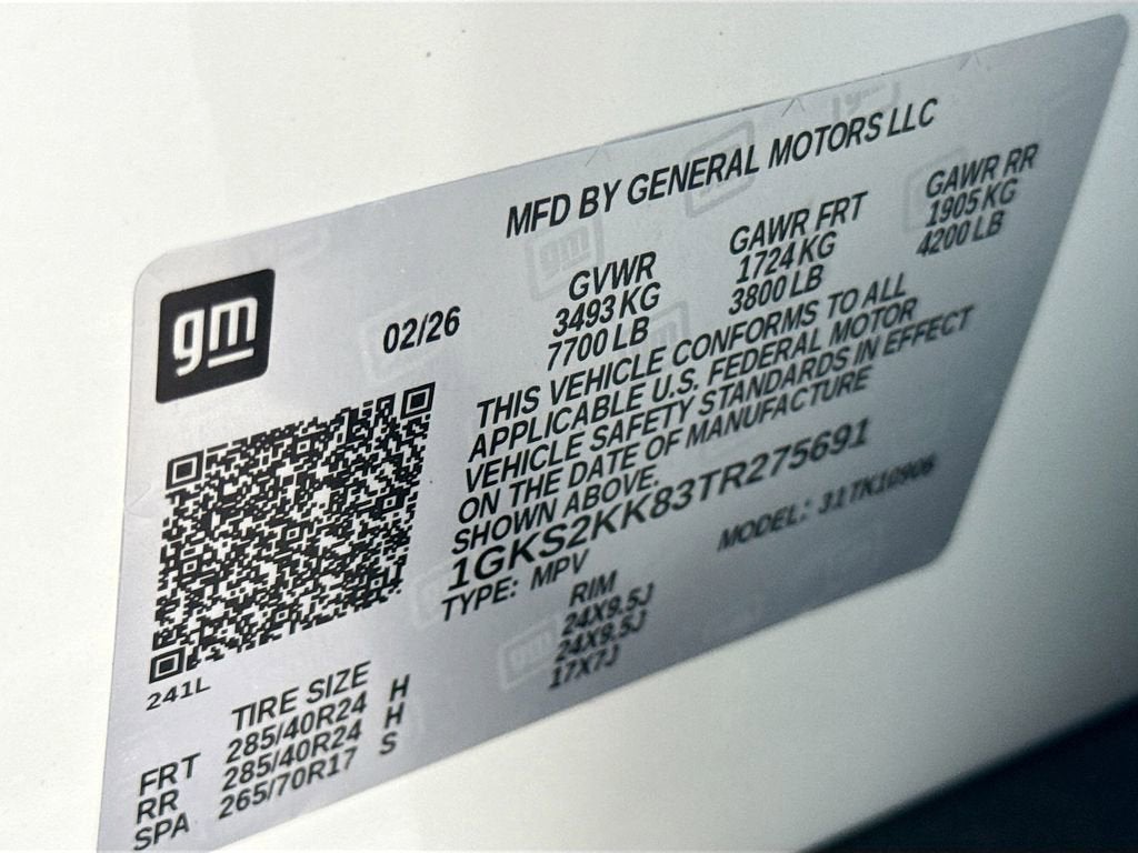 2026 GMC Yukon XL Denali Ultimate