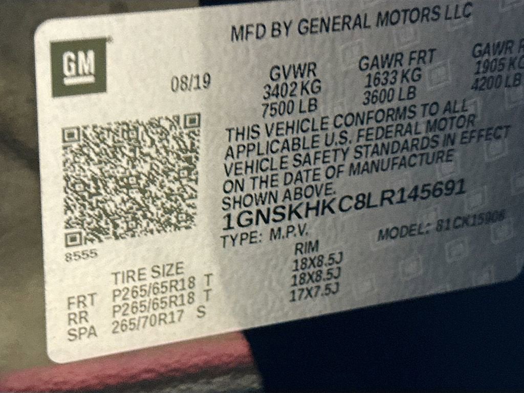 2020 Chevrolet Suburban LT