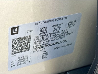 2021 Chevrolet Tahoe LT