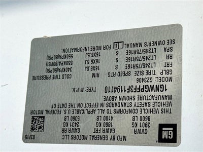 2015 Chevrolet Express Passenger 2500 LS