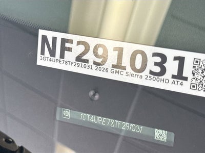 2026 GMC Sierra 2500 HD AT4
