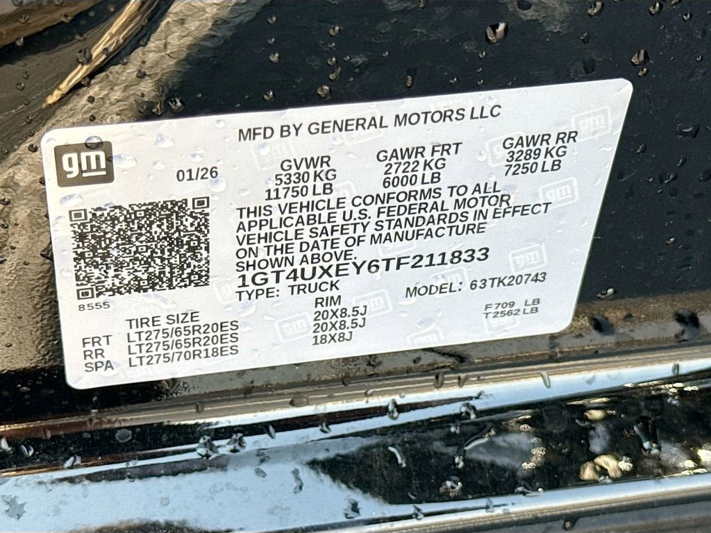 2026 GMC Sierra 2500 HD Denali Ultimate