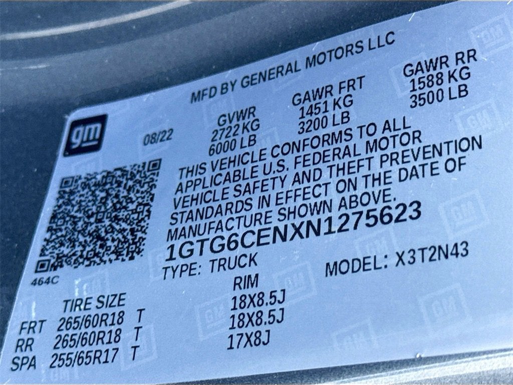 2022 GMC Canyon Elevation