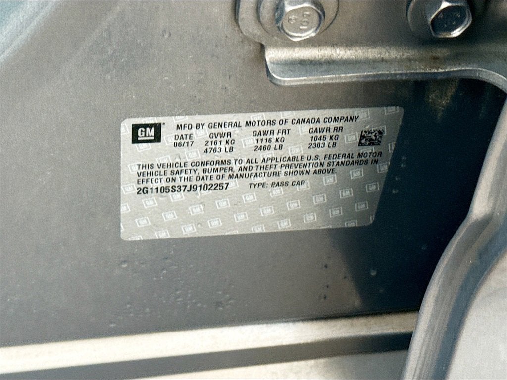 2018 Chevrolet Impala LT