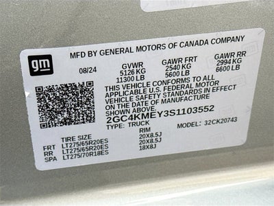 2025 Chevrolet Silverado 2500 HD Custom