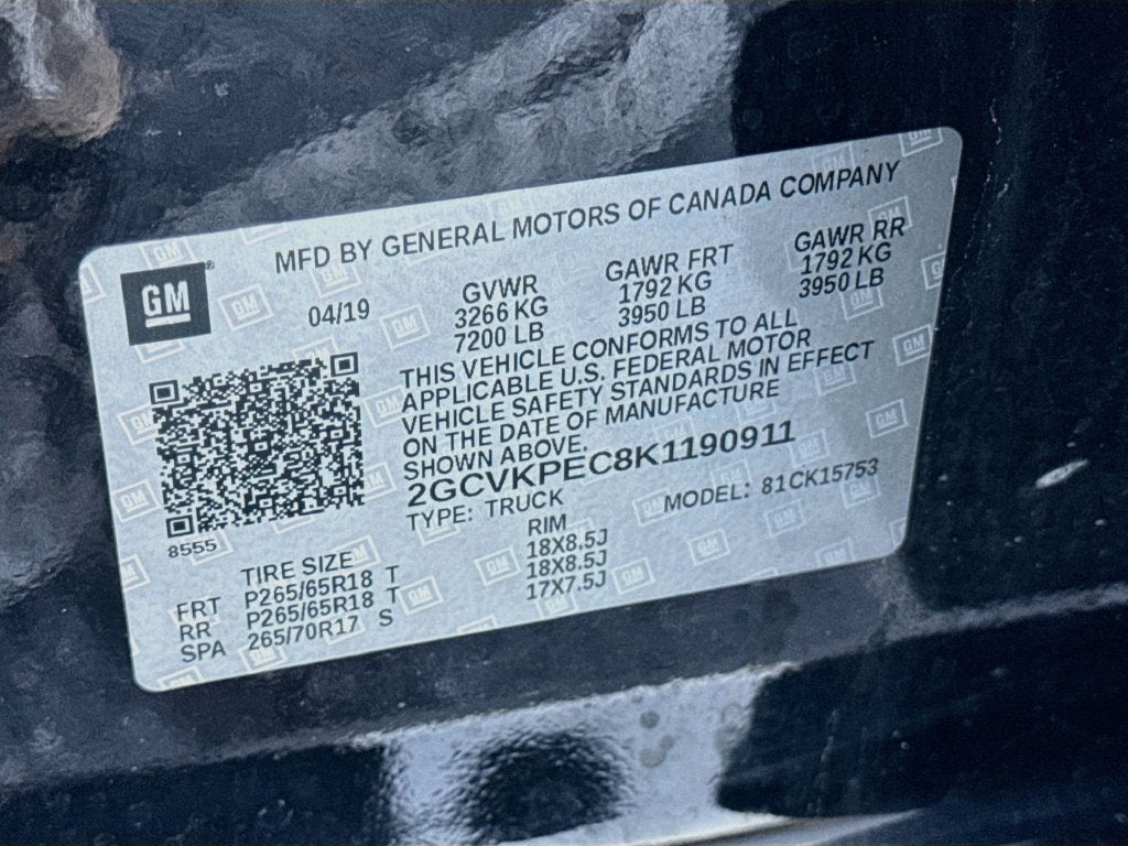 2019 Chevrolet Silverado LD LT