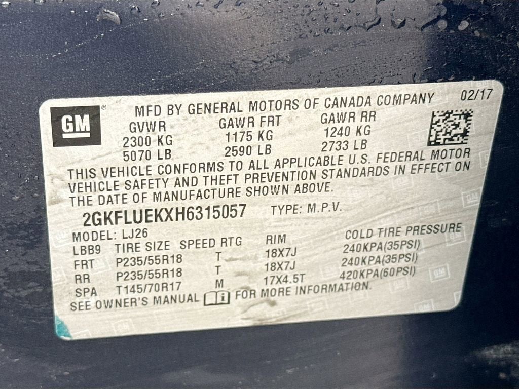 2017 GMC Terrain SLT