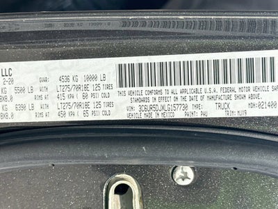 2020 RAM 2500 Big Horn Crew Cab 4x4 6'4" Box