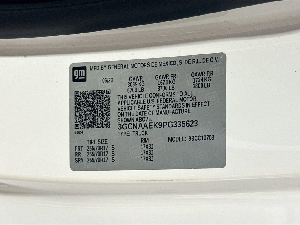 2023 Chevrolet Silverado 1500 WT