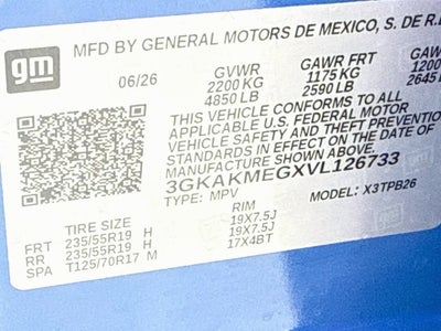 2027 GMC Terrain Elevation