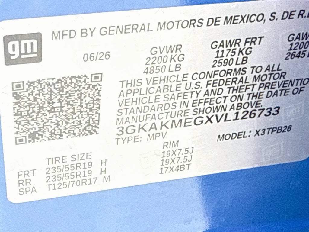 2027 GMC Terrain Elevation