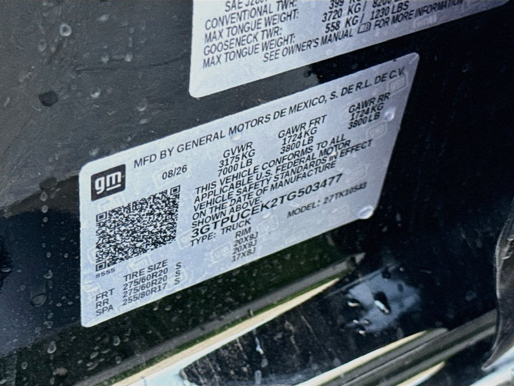 2026 GMC Sierra 1500 Elevation