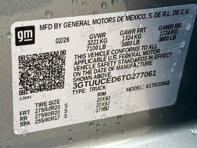 2026 GMC Sierra 1500 Elevation