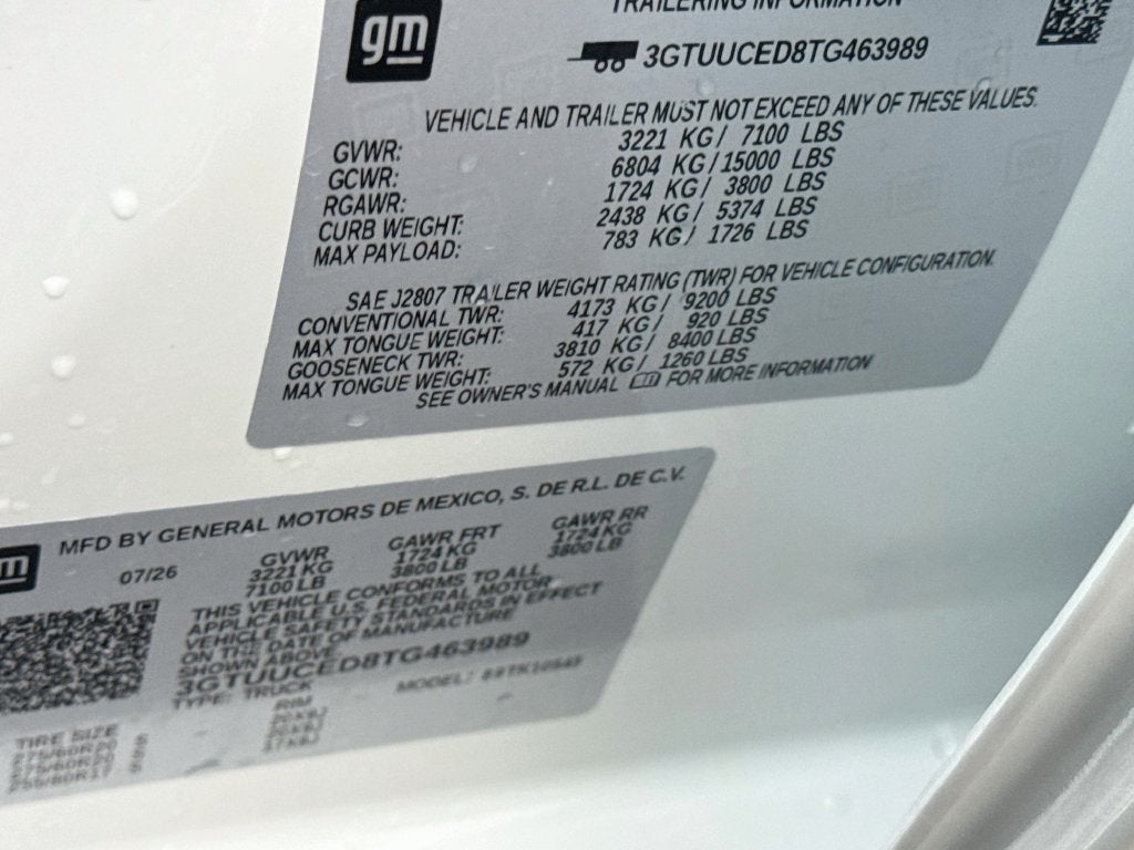 2026 GMC Sierra 1500 Elevation