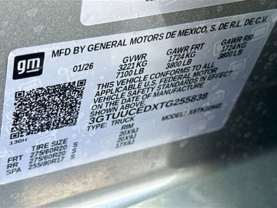 2026 GMC Sierra 1500 Elevation