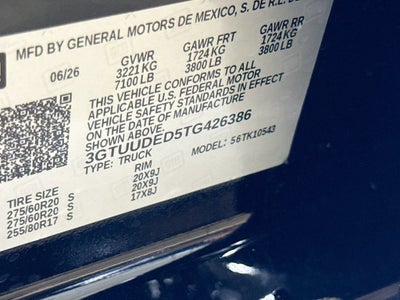 2026 GMC Sierra 1500 SLT