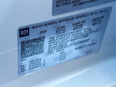 2026 GMC Sierra 1500 SLT