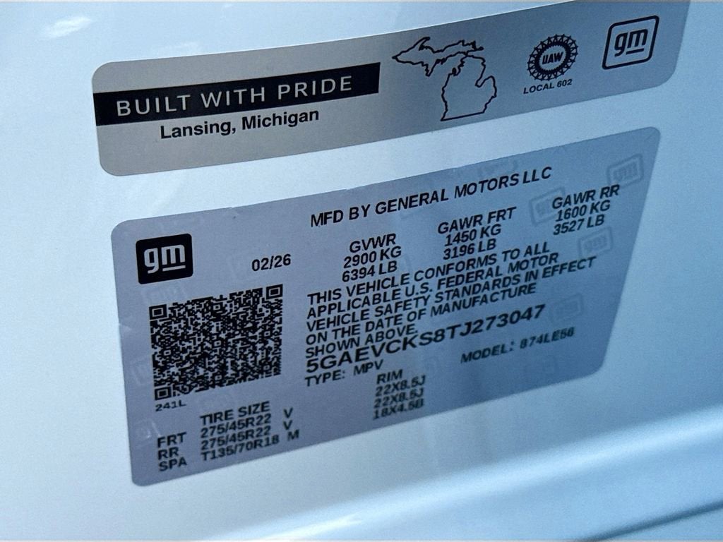 2026 Buick Enclave Avenir