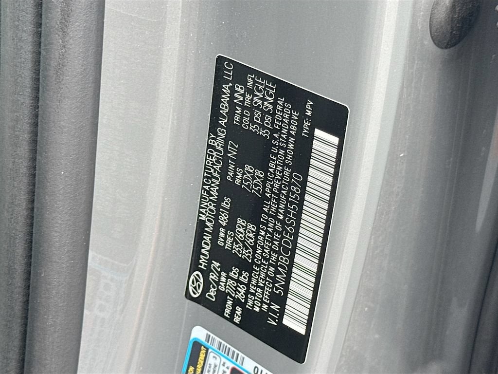 2025 Hyundai Tucson SEL