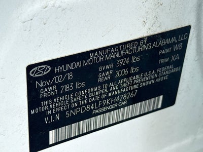 2019 Hyundai Elantra SEL