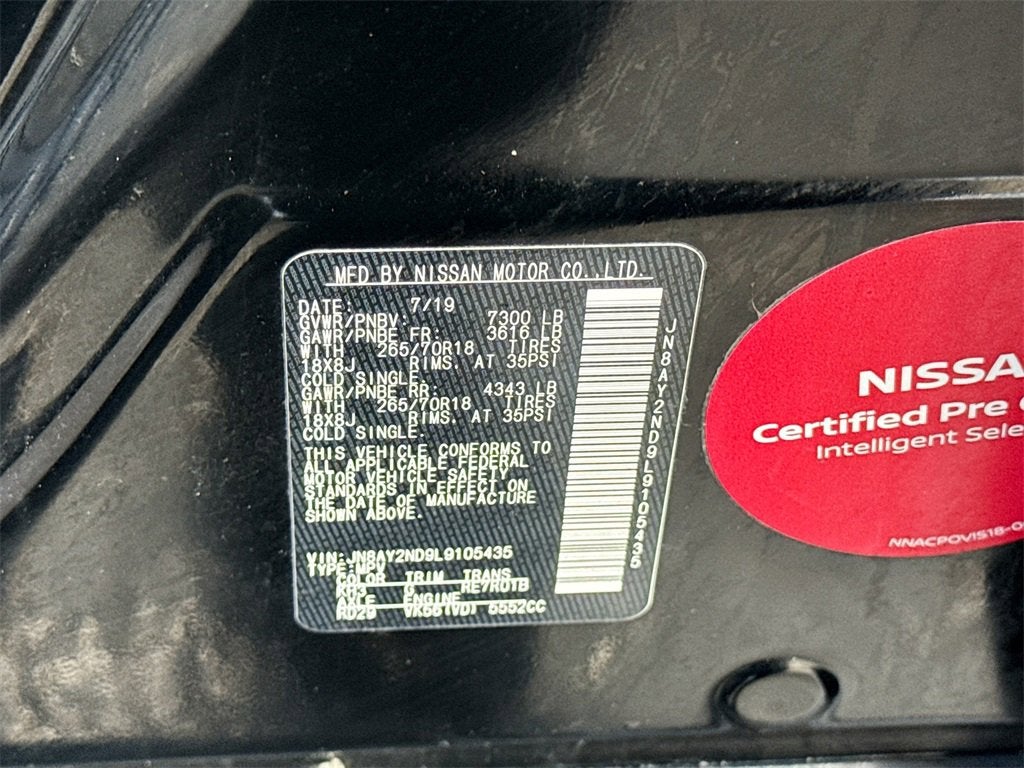 2020 Nissan Armada SV