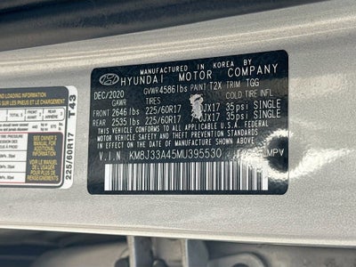 2021 Hyundai Tucson Value