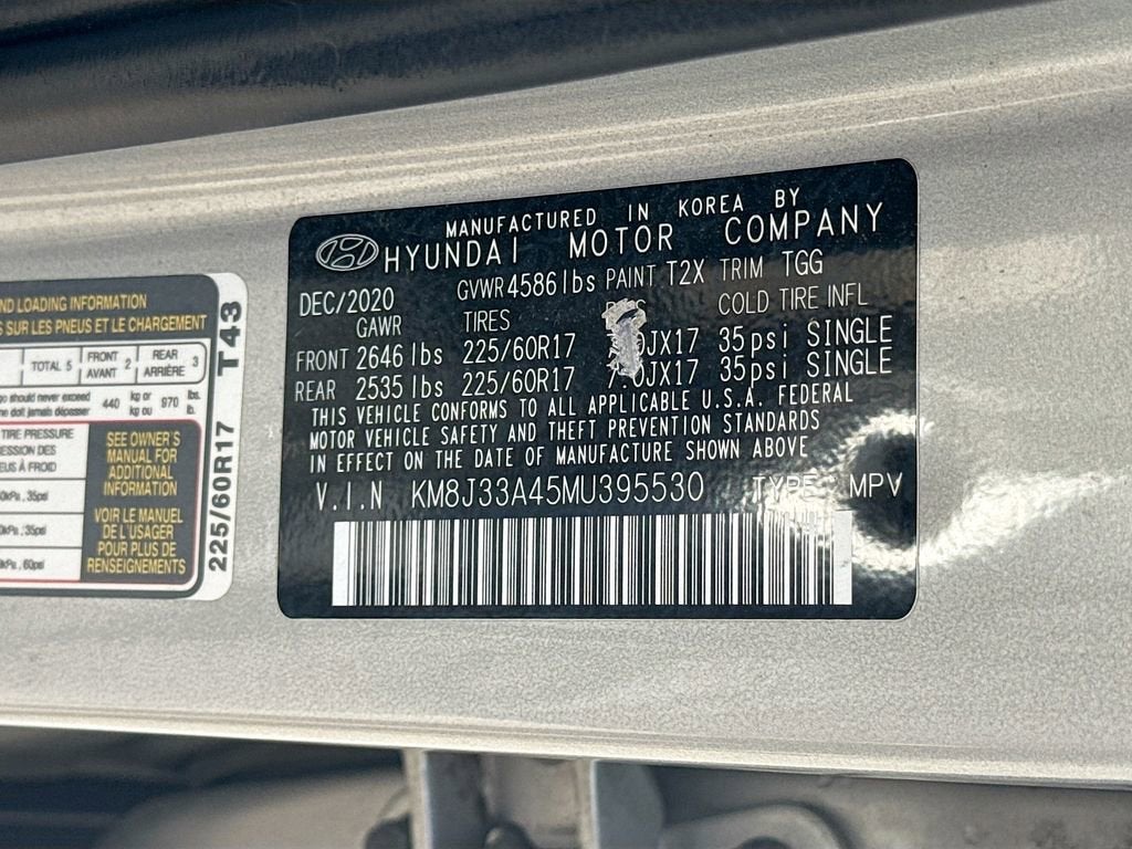 2021 Hyundai Tucson Value