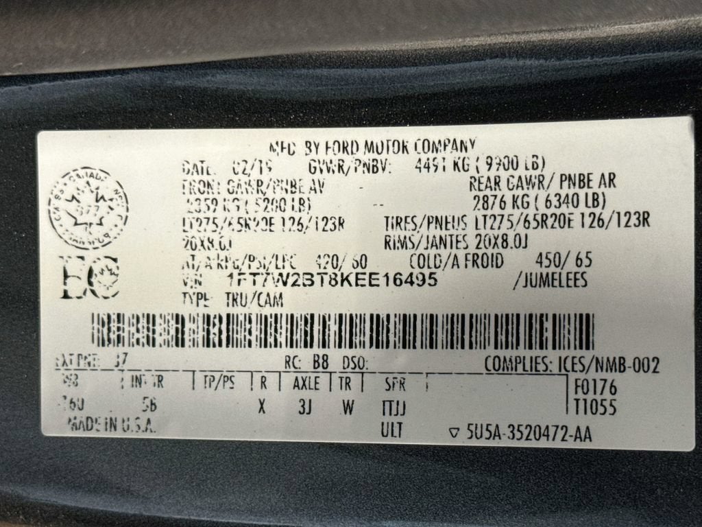 2019 Ford F-250 LARIAT
