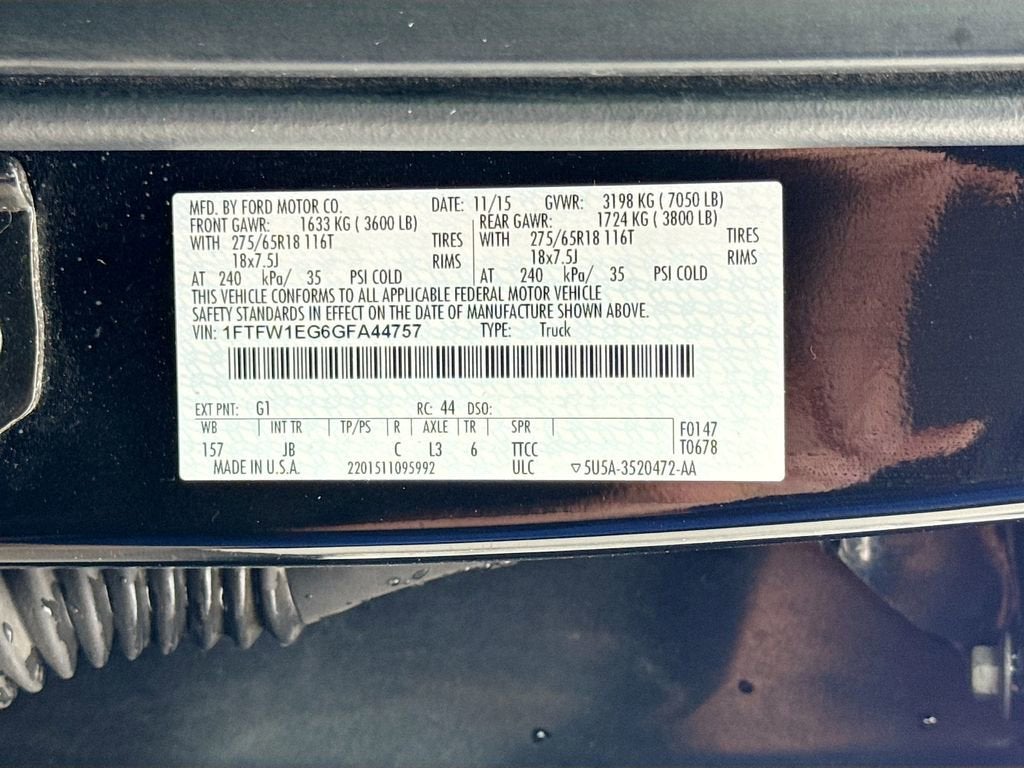 2016 Ford F-150 XLT