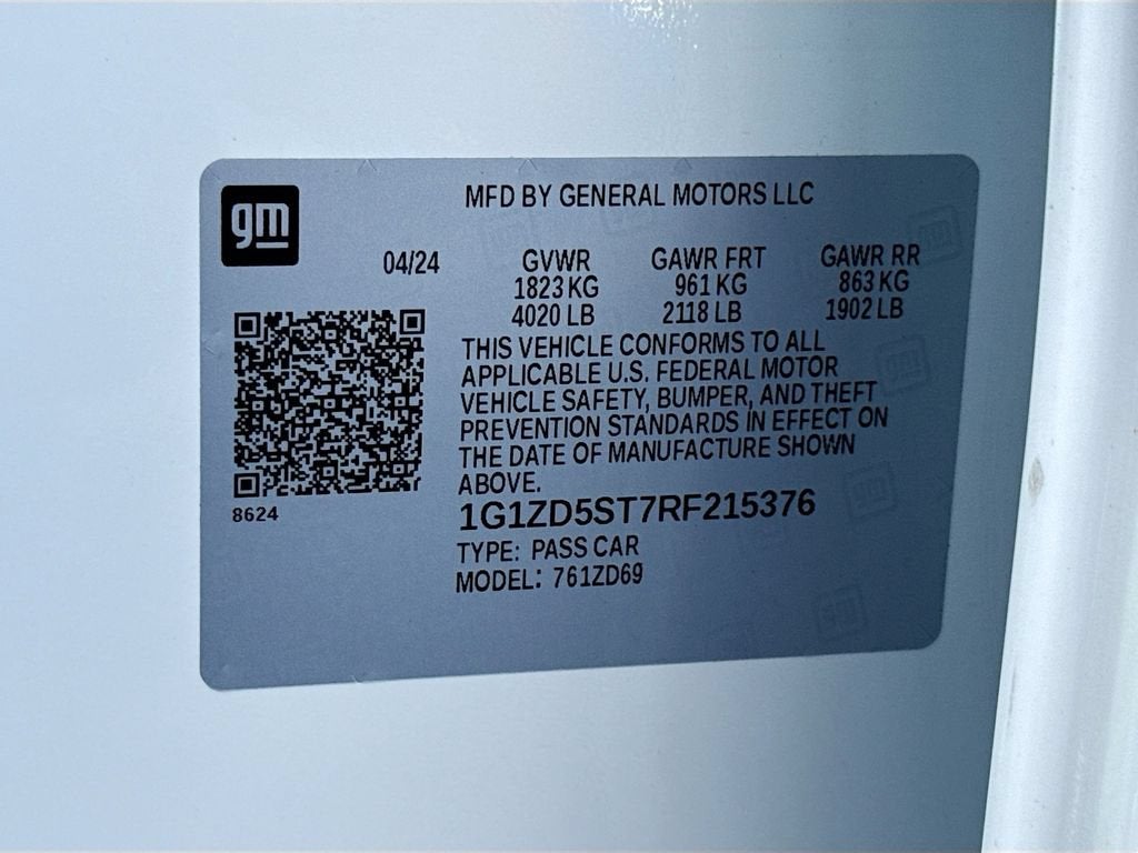 2024 Chevrolet Malibu 1LT
