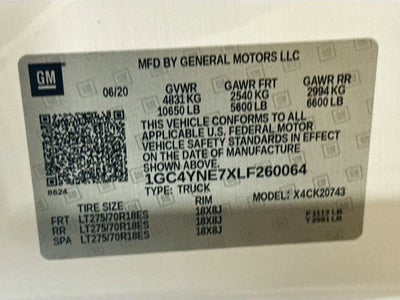 2020 Chevrolet Silverado 2500 HD LT