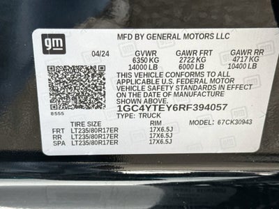 2024 Chevrolet Silverado 3500 HD LT DRW
