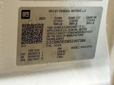 2025 Chevrolet Silverado 1500 LT