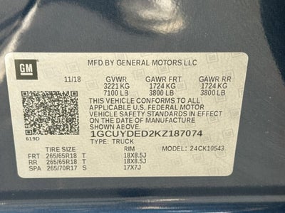 2019 Chevrolet Silverado 1500 LT