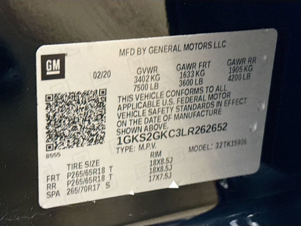 2020 GMC Yukon XL SLT