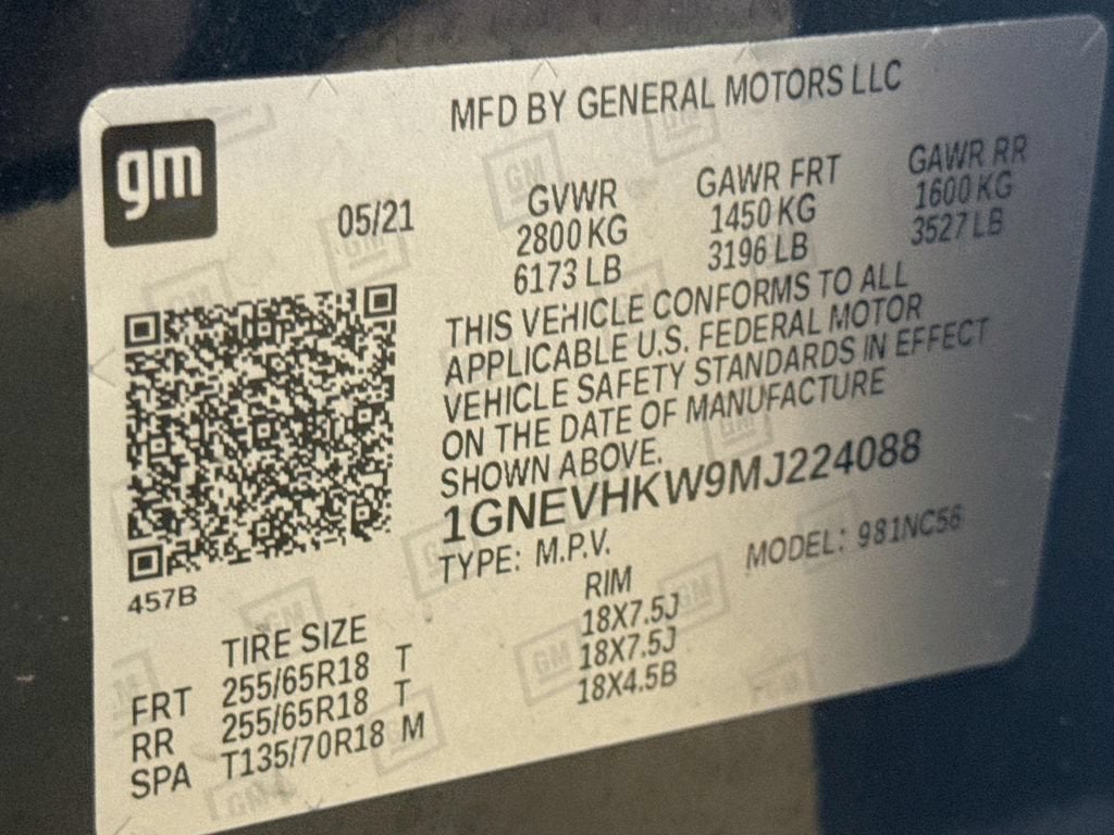 2021 Chevrolet Traverse LT Leather