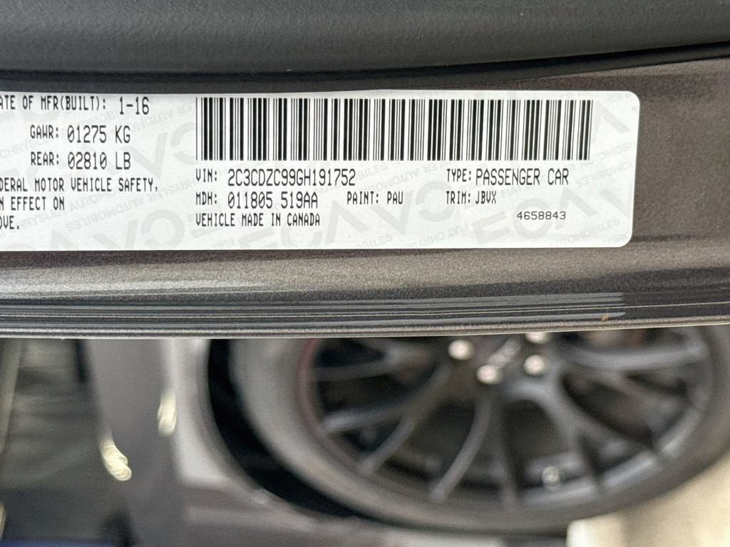 2016 Dodge Challenger SRT Hellcat