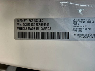 2025 Chrysler Pacifica Limited