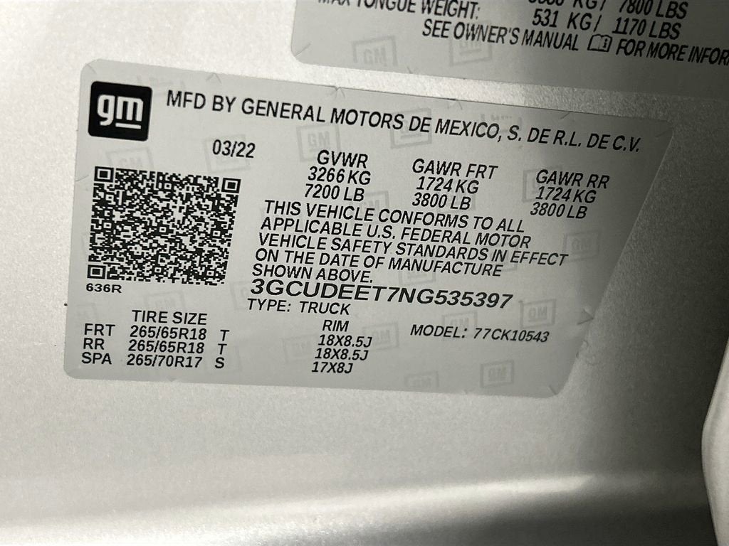 2022 Chevrolet Silverado 1500 RST