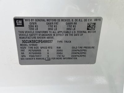 2015 Chevrolet Silverado 1500 LTZ