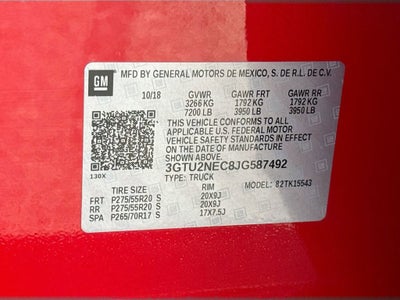 2018 GMC Sierra 1500 SLT