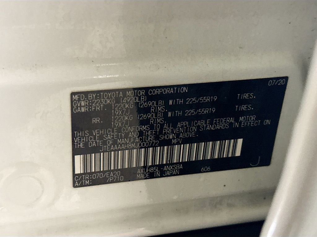 2021 Toyota Venza LE