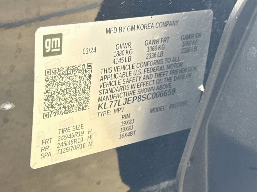 2025 Chevrolet Trax 2RS