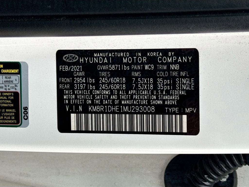 2021 Hyundai Palisade SE